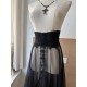 Faeries Daffodil The Star Chapel Short and Long Corset with Tulle Overlayer(Reservation/Full Payment Without Shipping)